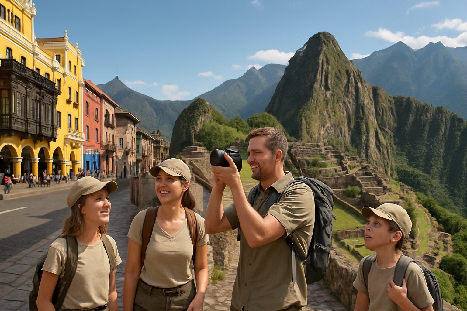 explorez le pérou en famille à travers lima, cusco et le spectaculaire machu picchu. découvrez des aventures culturelles et naturelles adaptées à tous les âges pour un voyage inoubliable.