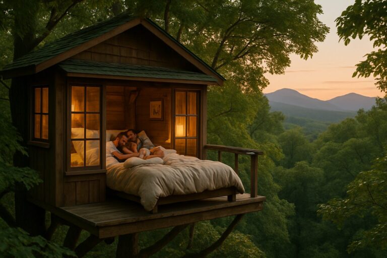 découvrez les plus beaux sites pour dormir en famille dans une cabane perchée, une expérience unique et naturelle pour des souvenirs inoubliables en pleine nature.