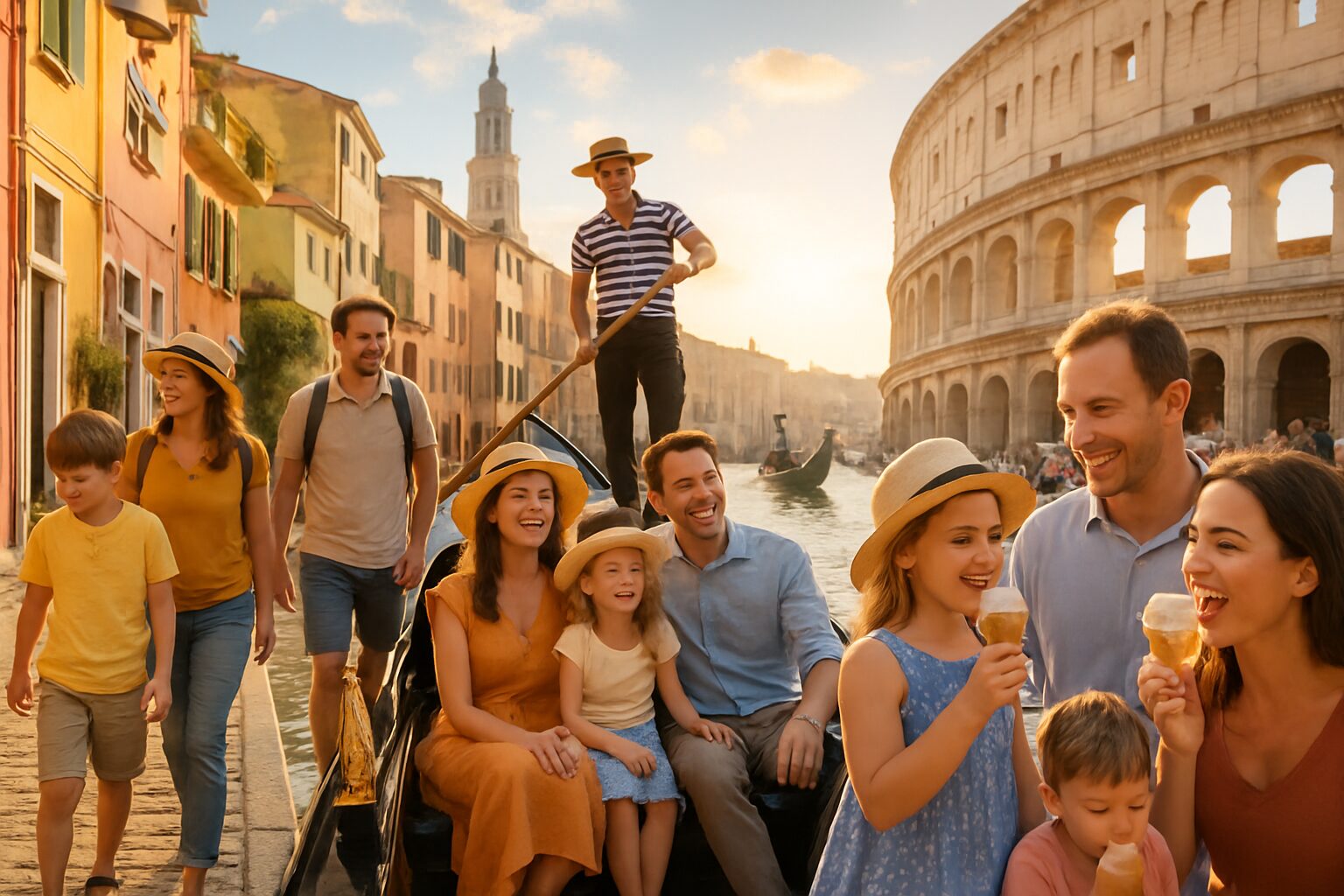 découvrez les plus belles destinations familiales en italie, idéales pour des vacances inoubliables avec vos proches entre culture, nature et divertissements.