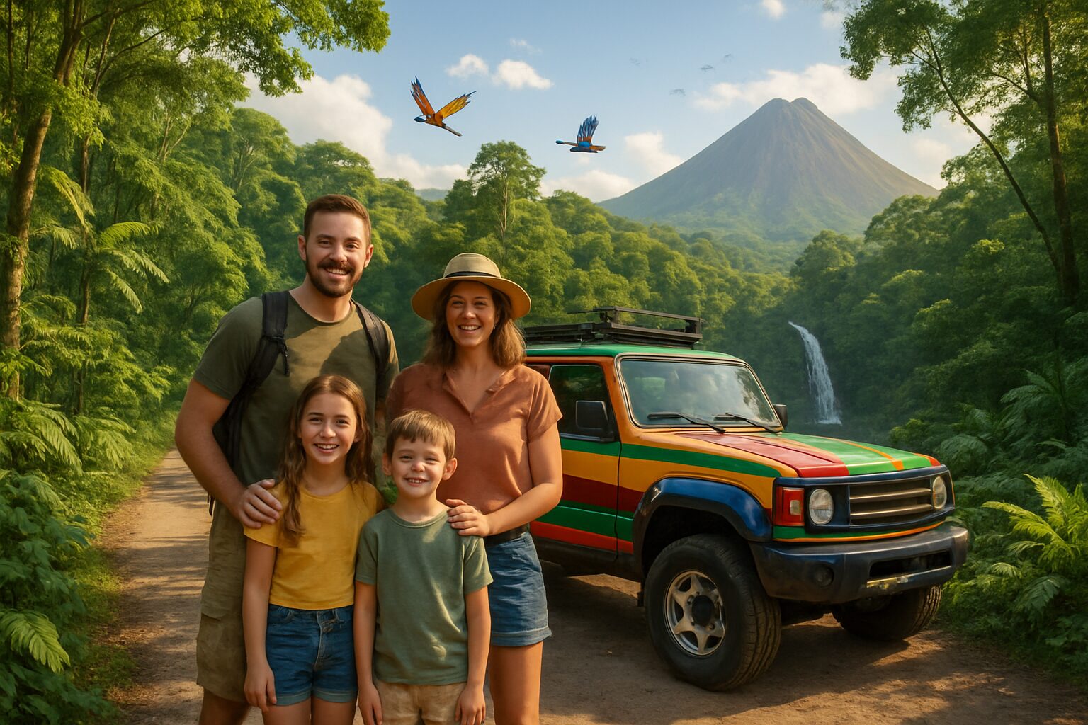 découvrez un road trip familial au costa rica alliant nature luxuriante et aventures passionnantes, idéal pour créer des souvenirs inoubliables en famille.