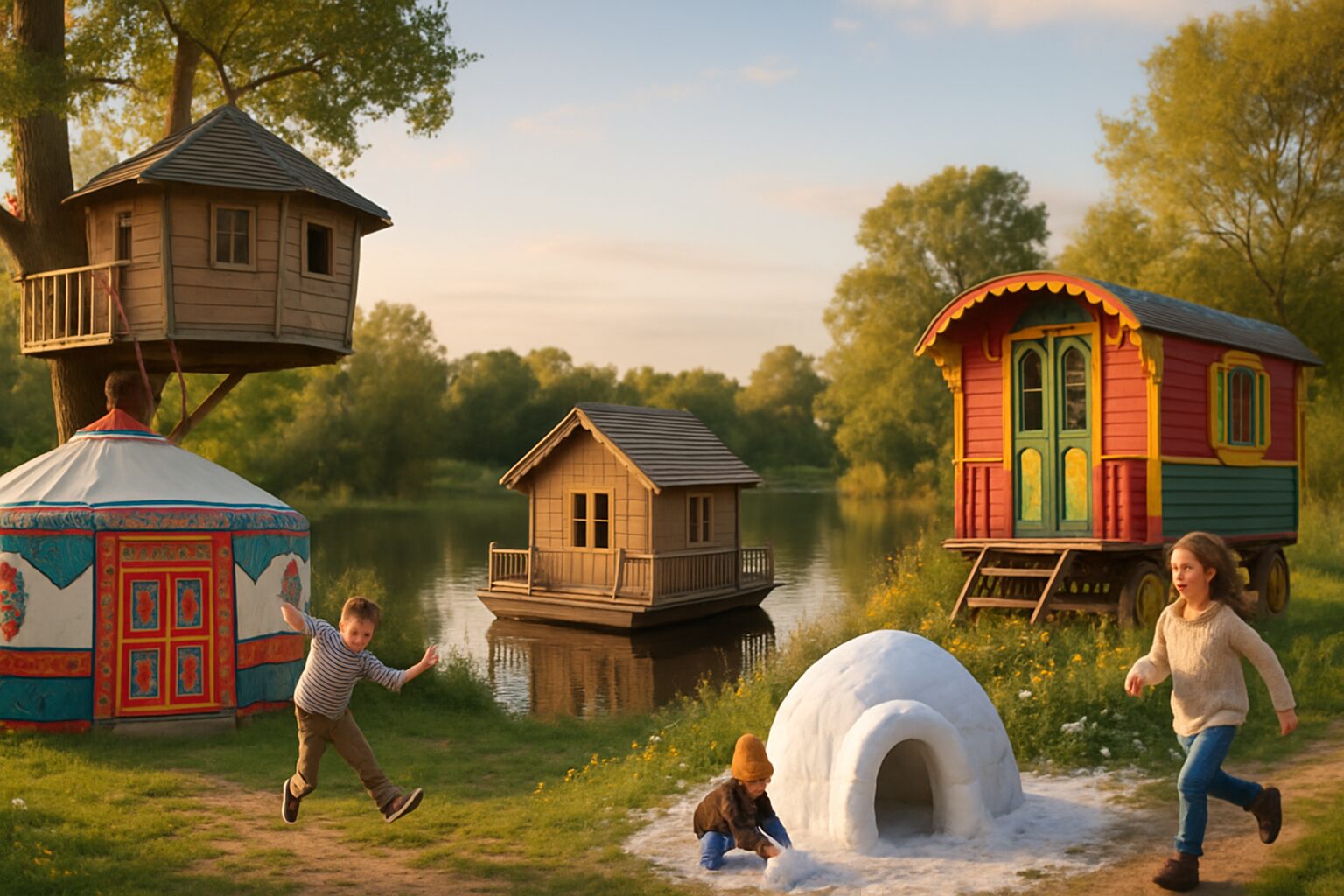 découvrez notre sélection des 5 hébergements insolites incontournables en france pour offrir à vos enfants une expérience unique et mémorable.