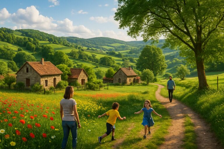découvrez les 5 meilleures régions de campagne à visiter en famille pour des vacances nature, détente et activités adaptées à tous les âges.