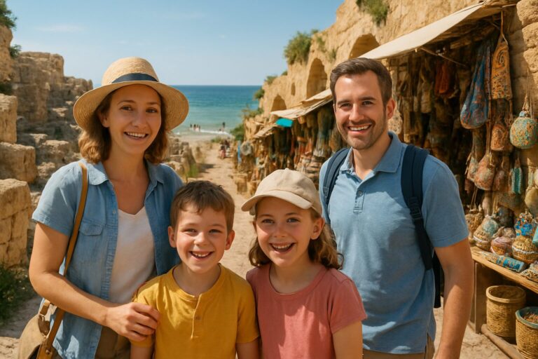 découvrez un voyage en israël idéal pour les familles avec enfants, alliant découvertes culturelles fascinantes et moments de détente sur des plages magnifiques.