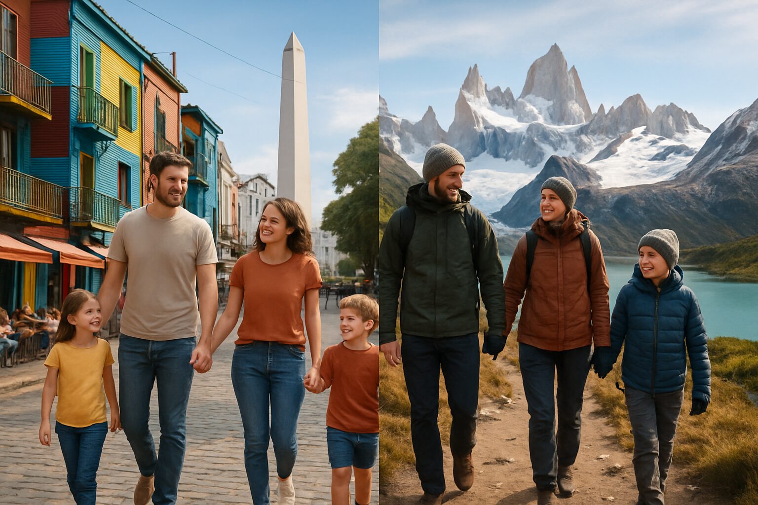 découvrez un voyage en famille inoubliable en argentine, explorant la vibrante buenos aires et la spectaculaire patagonie, entre aventures nature et culture locale.