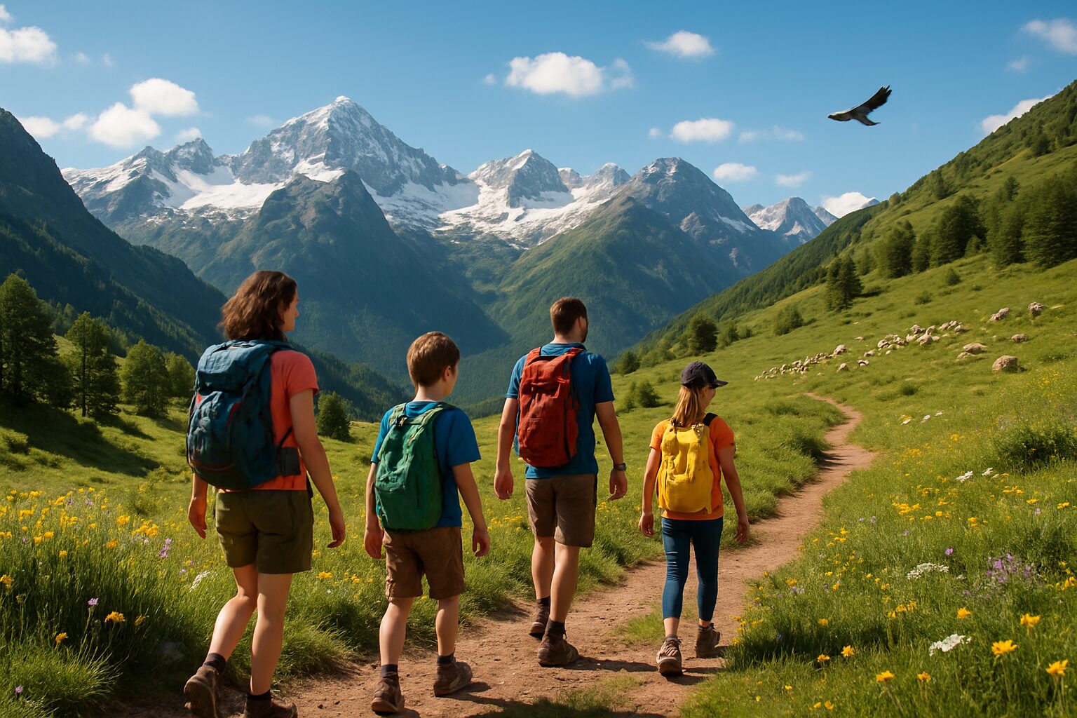 explorez les pyrénées en famille avec des activités adaptées à tous les âges, des paysages magnifiques et des moments inoubliables à partager.