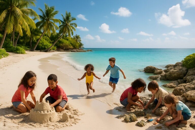 découvrez des plages paradisiaques parfaites pour des vacances en famille, où vos enfants pourront s'amuser en toute sécurité dans un cadre idyllique.