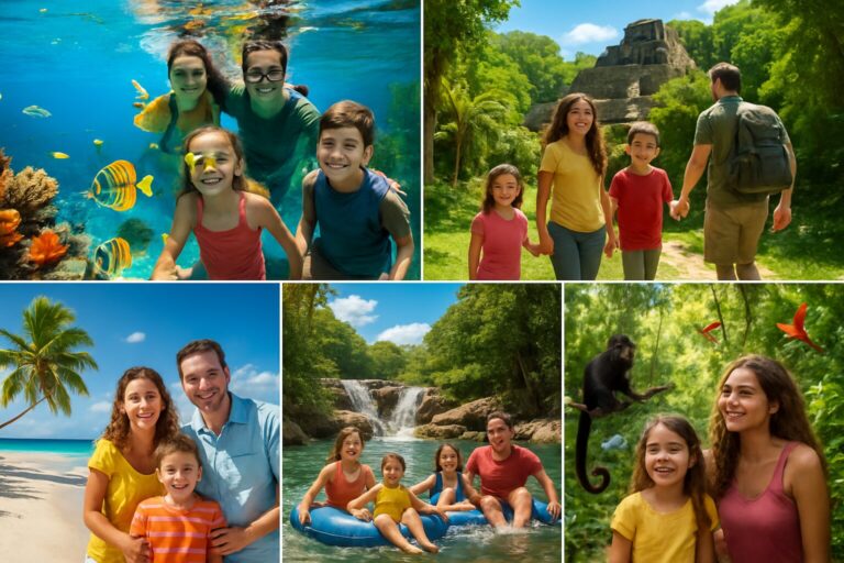découvrez le top 5 des destinations familiales au belize, idéales pour des vacances inoubliables en pleine nature, entre plages paradisiaques et aventures culturelles.