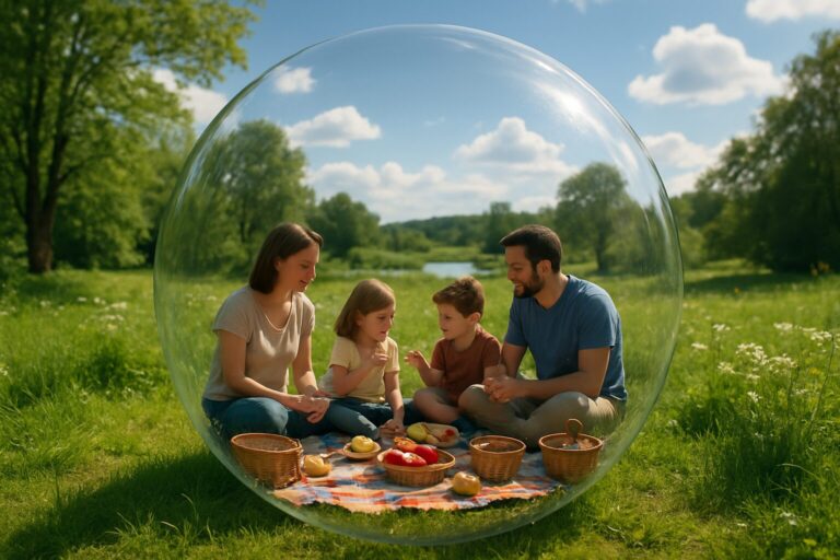 découvrez un week-end en famille unique dans une bulle transparente, entre confort et nature pour des moments inoubliables sous les étoiles.